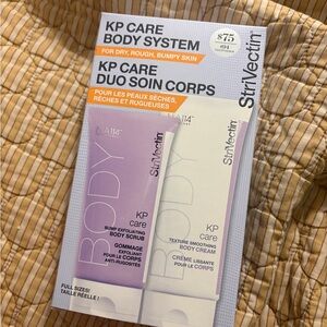 New in Box StriVectin KP Care Body System - Full Size Body Scrub and Cream